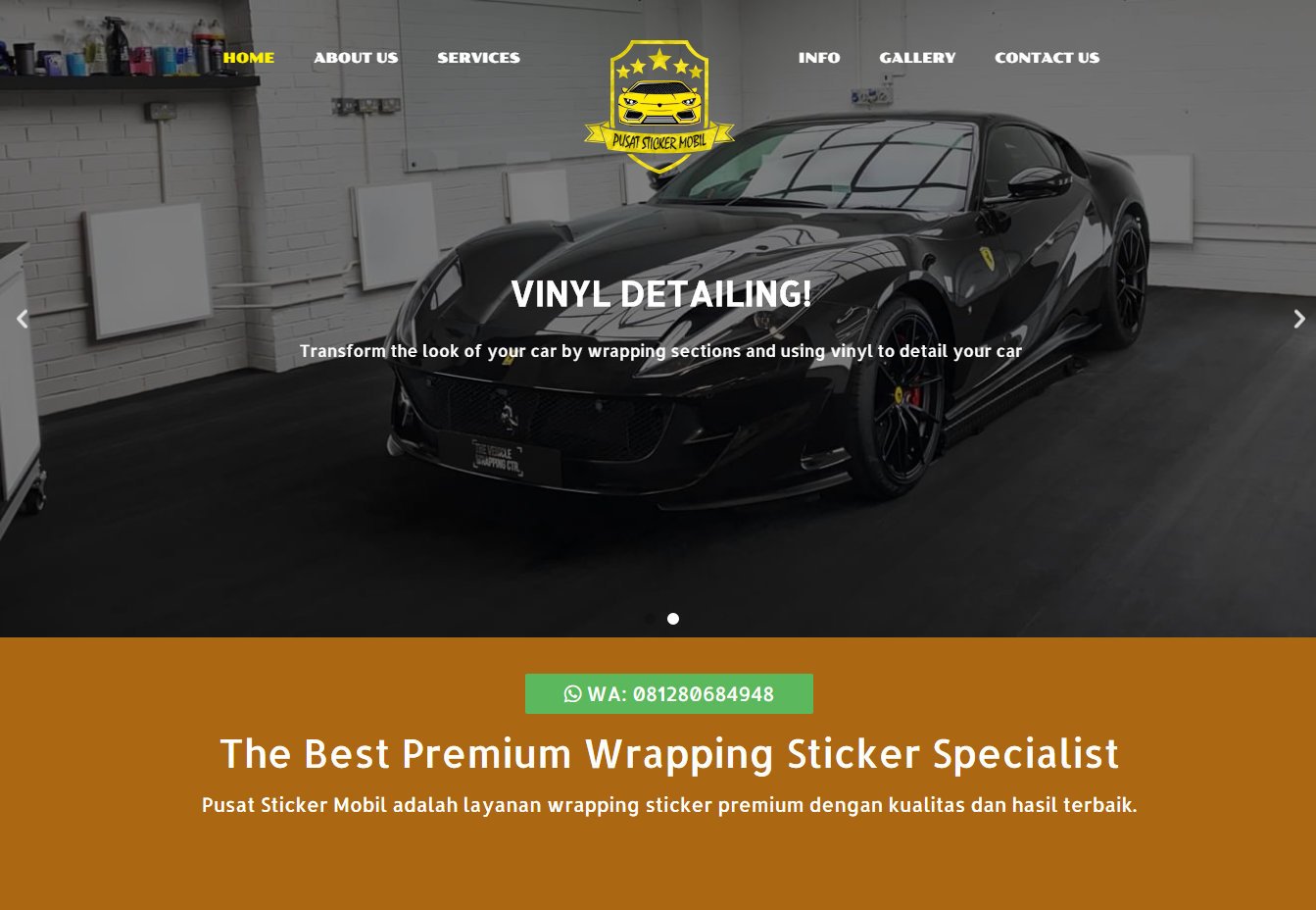 Pusat Sticker Mobil Jakarta